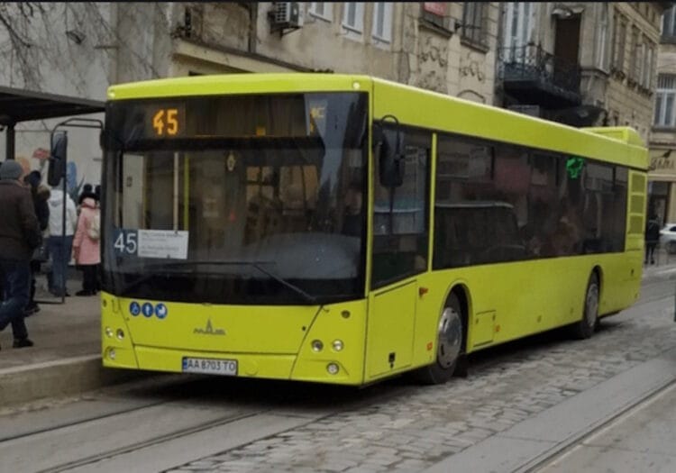 Автобус № 45 Полтава