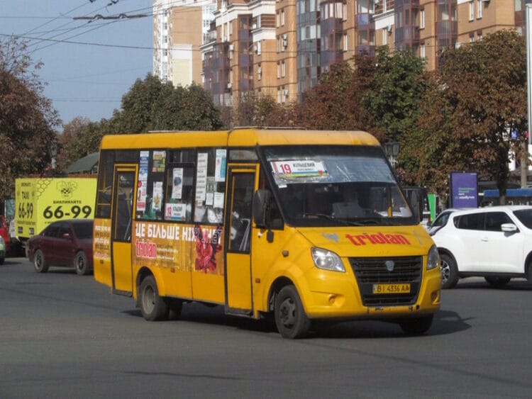 Маршрутка № 19А Полтава