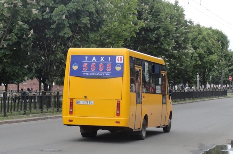 Маршрутка № 48А Полтава