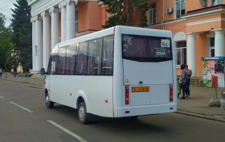 Маршрутка № 54 Полтава