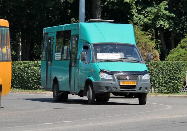 Маршрутка № 61А Полтава