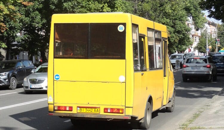 Маршрутка № 66 Полтава