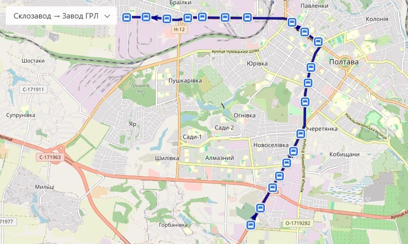 Тролейбус № 3 Полтава