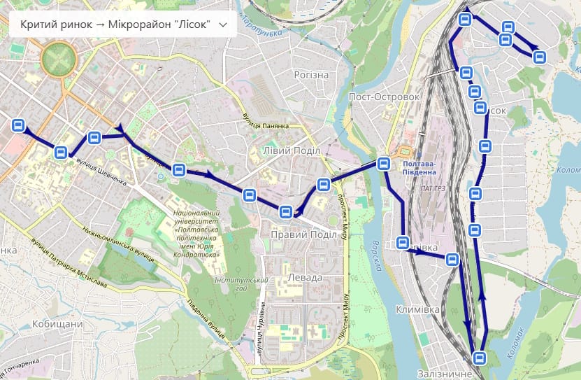 Автобус № 36 Полтава