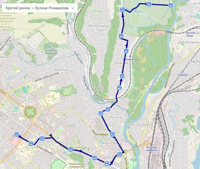 Автобус № 39 Полтава