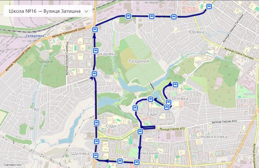 Автобус № 56 Полтава