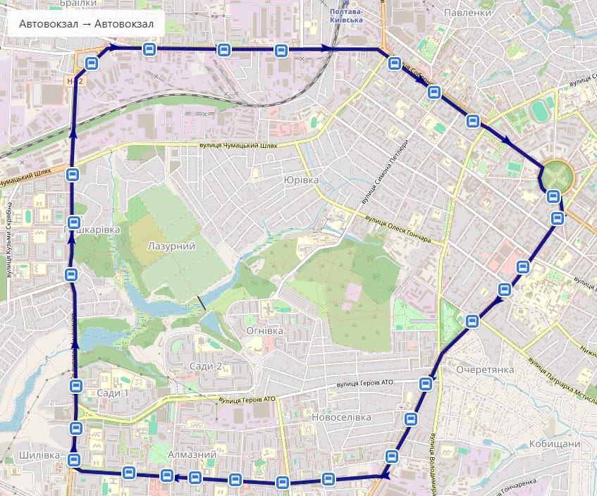 Маршрутка № 21 Полтава