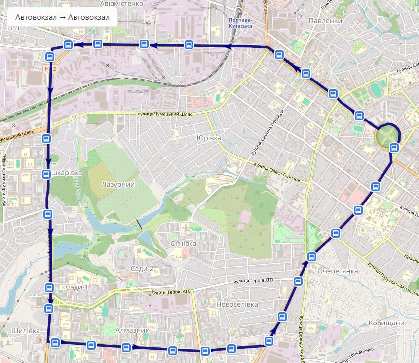 Маршрутка № 22 Полтава