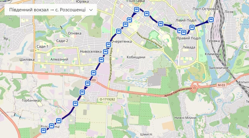 Маршрутка № 23 Полтава