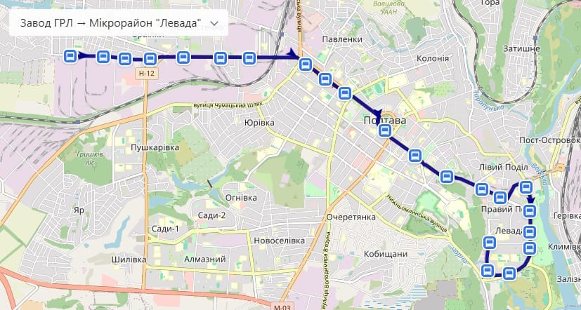 Маршрутка № 25 Полтава