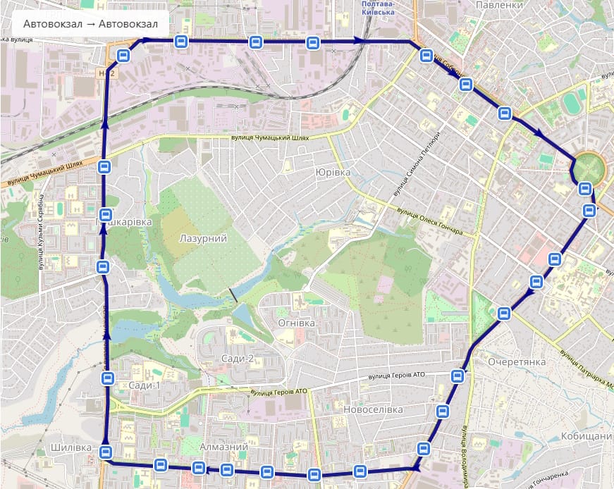 Тролейбус № 5 Полтава