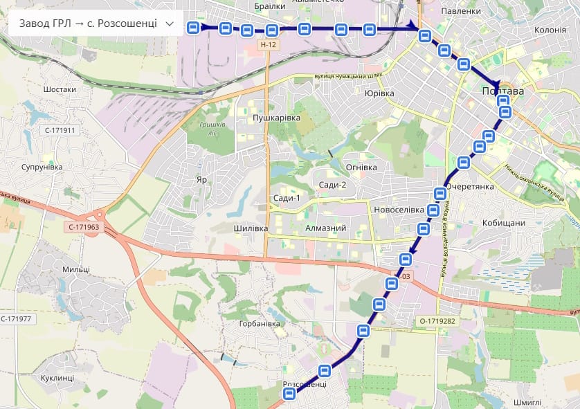 Маршрутка № 28 Полтава