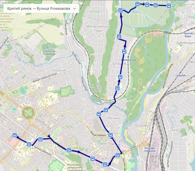 Маршрутка № 39 Полтава