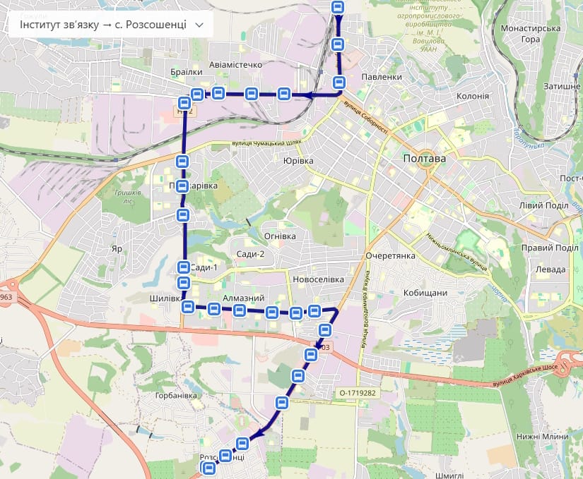 Тролейбус № 7 Полтава