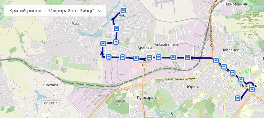 Маршрутка № 40 Полтава