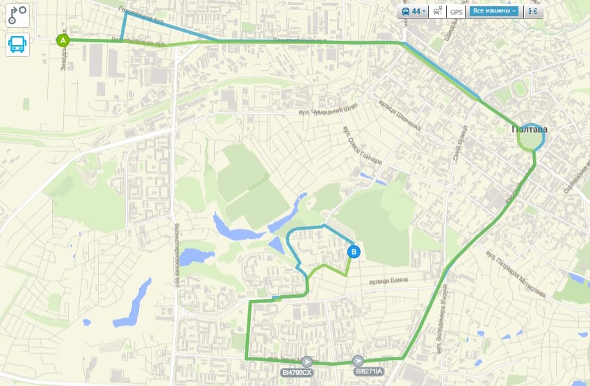 Маршрутка № 44 Полтава