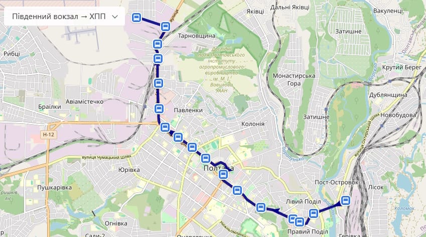 Маршрутка № 46 Полтава
