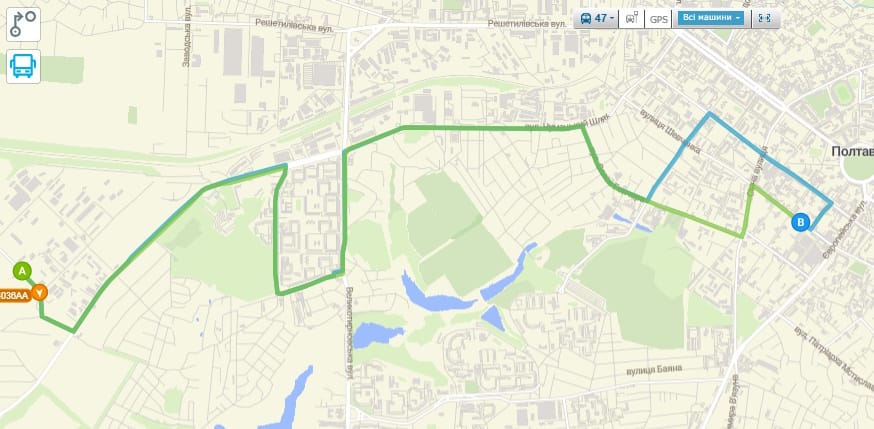 Маршрутка № 47 Полтава