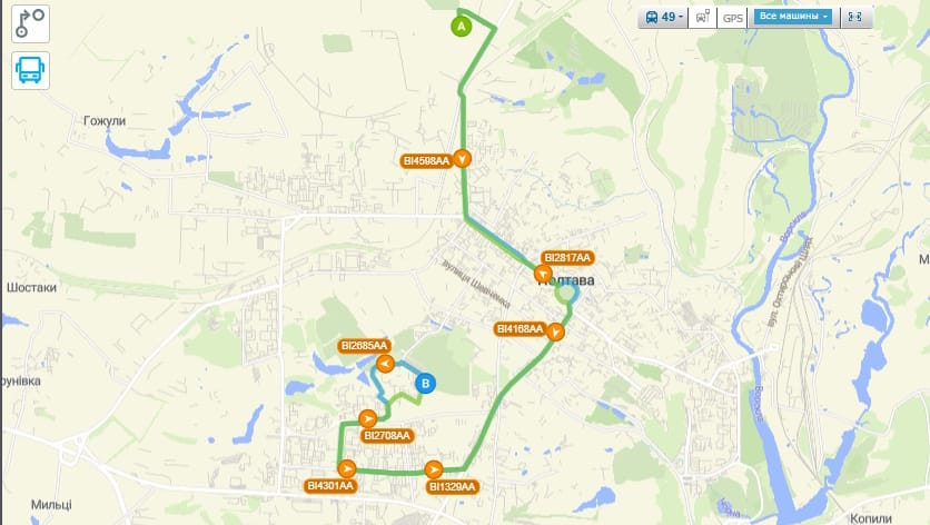 Маршрутка № 49 Полтава