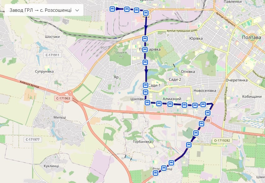 Маршрутка № 51 Полтава