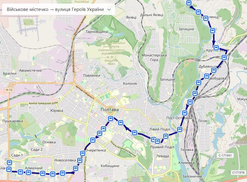 Маршрутка № 61 Полтава