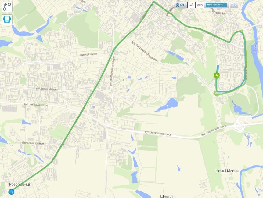 Маршрутка № 64 Полтава