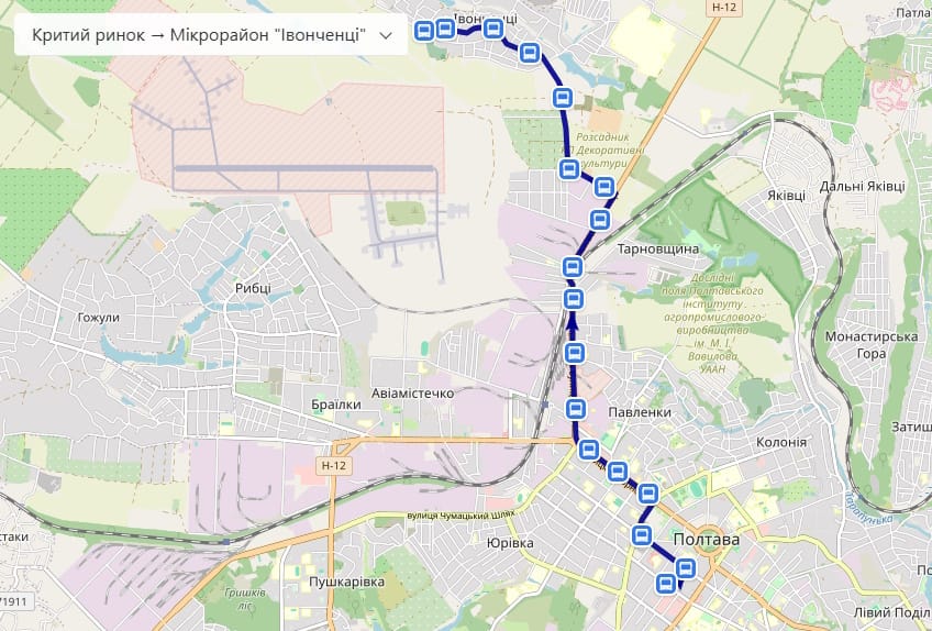 Автобус № 31 Полтава