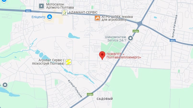 Адреси та контакти