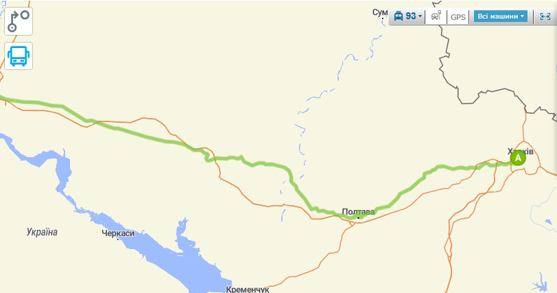 Потяг Харков Полтава