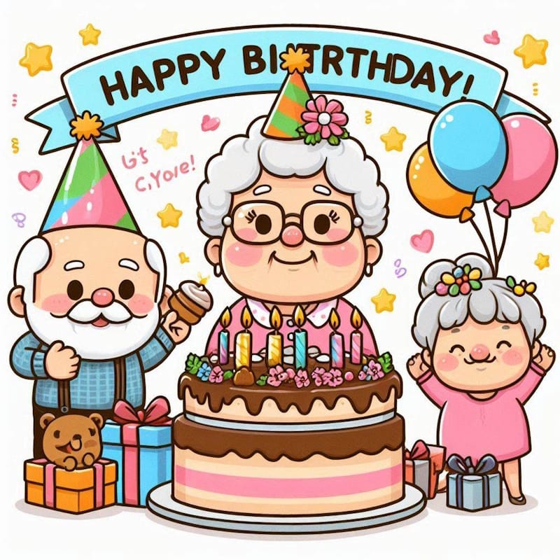 привітання з Днем народження бабусі