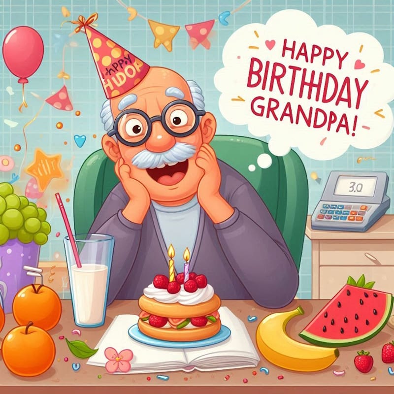 привітання з днем народження дідусеві