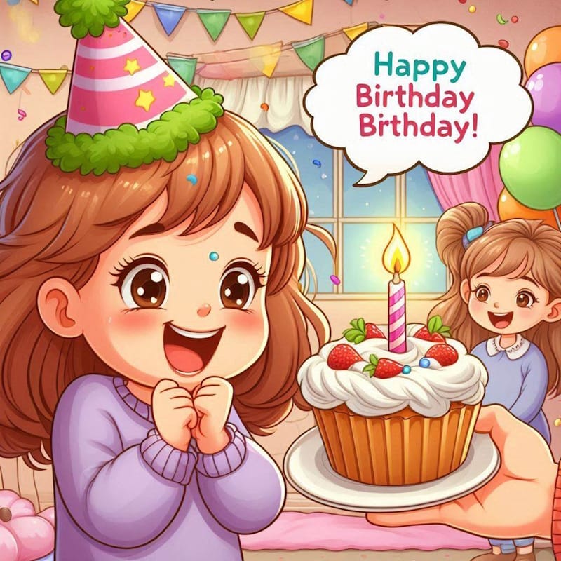 привітання молодій дівчині з днем народження