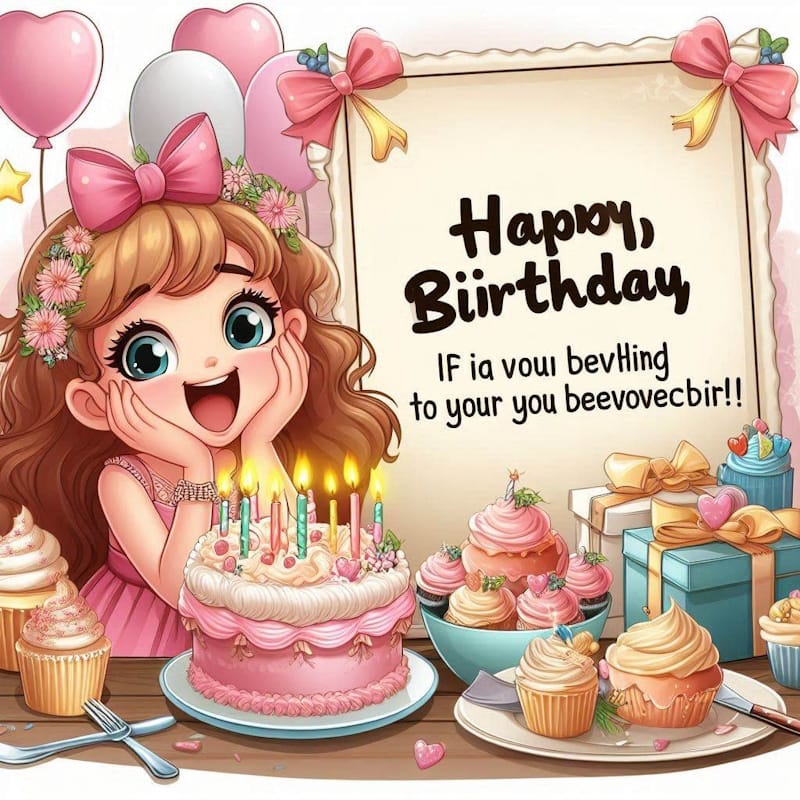 привітання з днем народження коханій дівчині