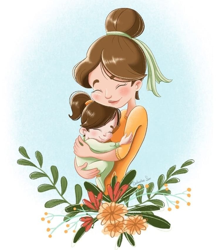 привітання мамі з днем народження доньці