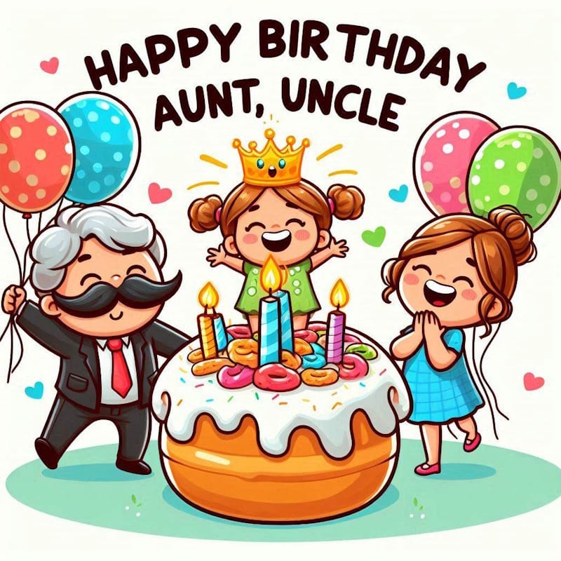 з днем ​​народження племінниці від тітки, дядька