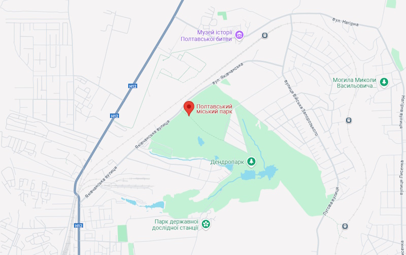 Полтавський міський парк Дендропарк