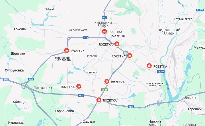 розетка Полтава