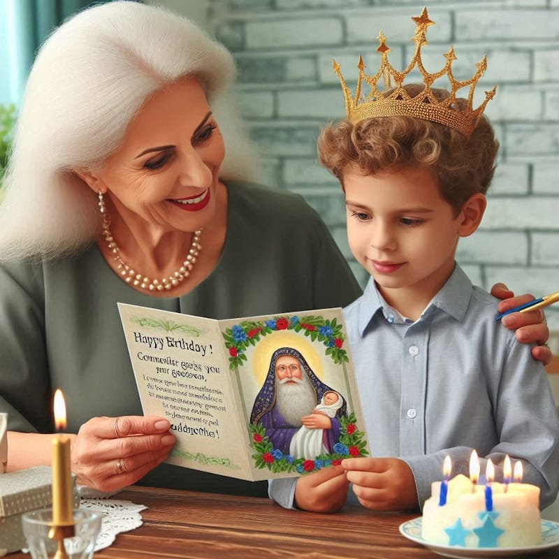 з днем народження похреснику від хрещеної, хрещеного