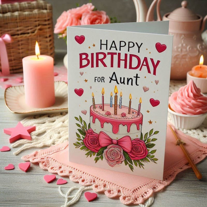 привітання з днем ​​народження тітці