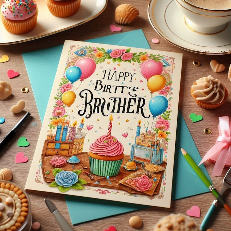 привітання з Днем народження брату