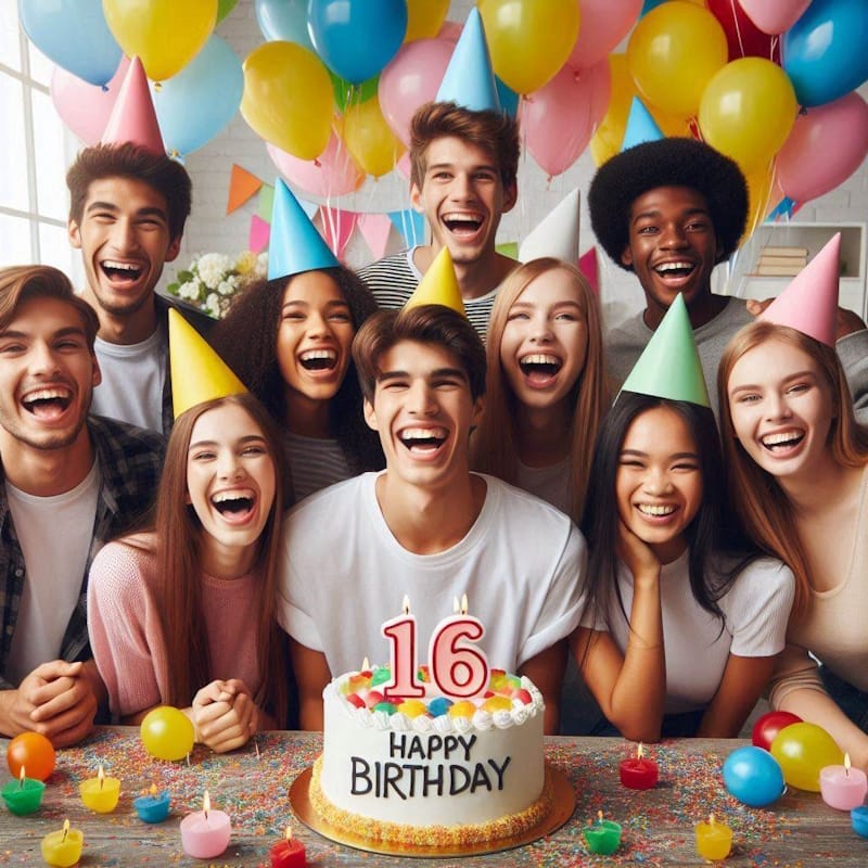 привітання з 16-річчям