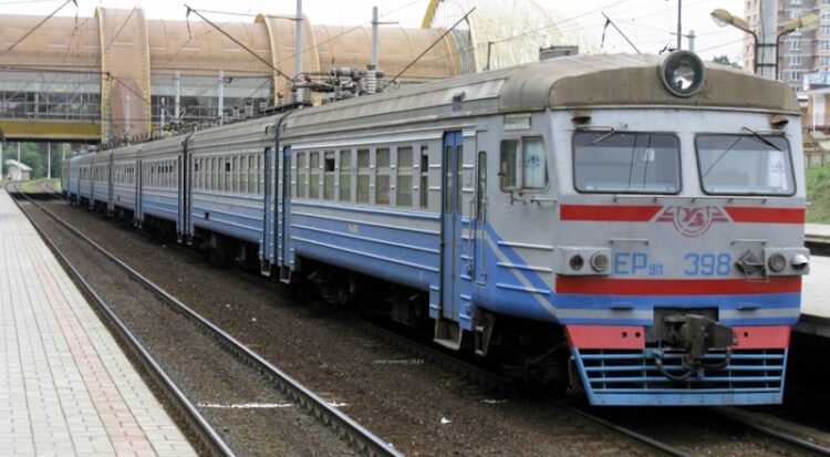 Електричка Полтава-Коломак