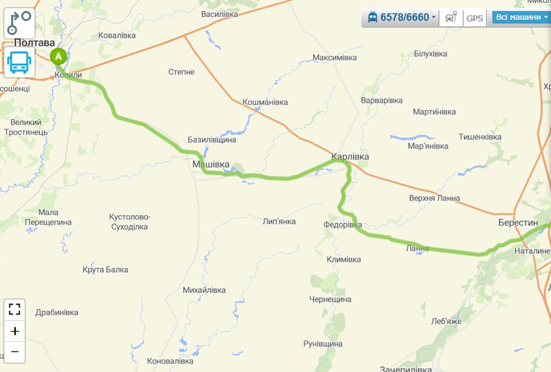 електричка полтава берестин