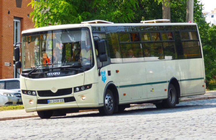 Автобус Полтава - Карлівка