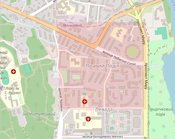 Правий Поділ у Полтаві