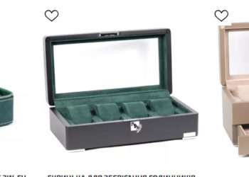 Скринька для годинників