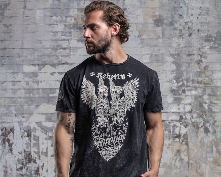 Мужская футболка с принтом