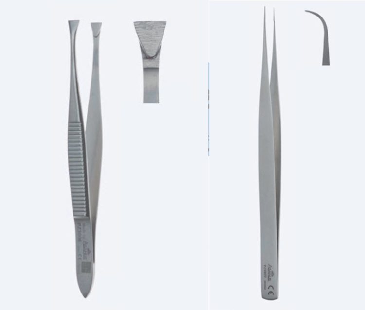 медицинский пинцет